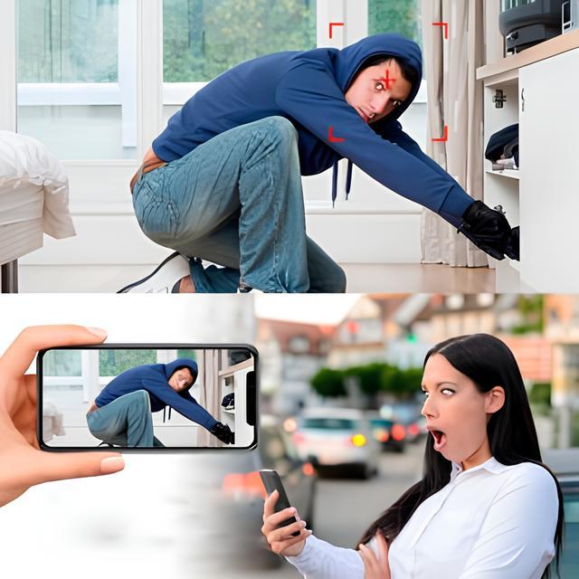 Micro Câmera de Segurança - MicroLens - Casa Descomplicada