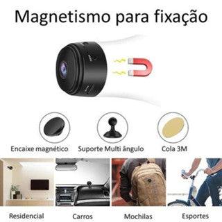 Micro Câmera de Segurança - MicroLens - Casa Descomplicada